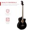 Best Choice Products 22-Fret Full Size Acoustic Electric Bass Guitar w/ 4-Band Equalizer, Truss Rod
